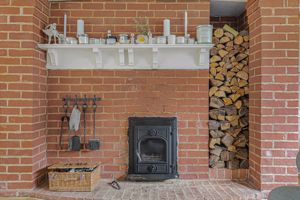 Fireplace in Lounge- click for photo gallery